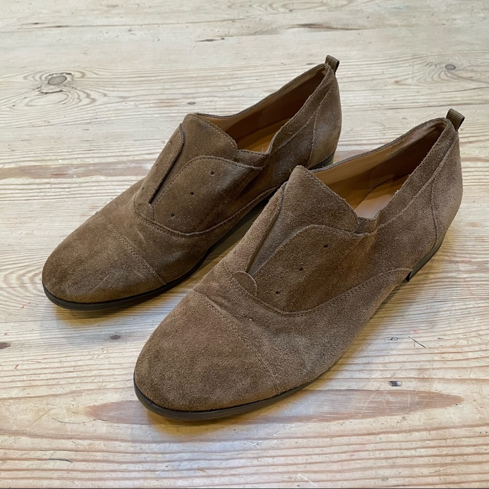 Franco Sarto Blanchette Loafer Suede Tan